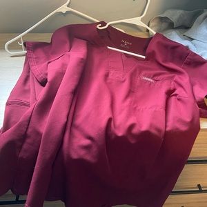 Women’s Burgundy Januu Scrubs